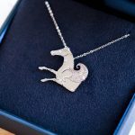 Halskette mit Pegasus-Sternbild – Silber